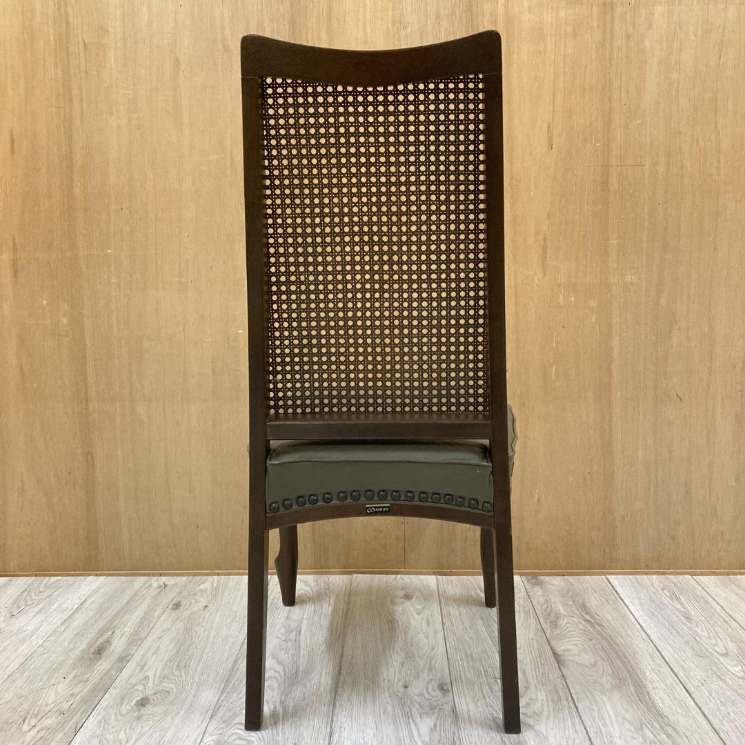 【マルニ】本革　ダイニングチェア ベルサイユ　椅子　 猫脚 A