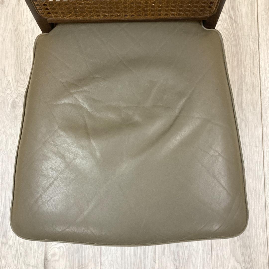 【マルニ】本革　ダイニングチェア ベルサイユ　椅子　 猫脚 A