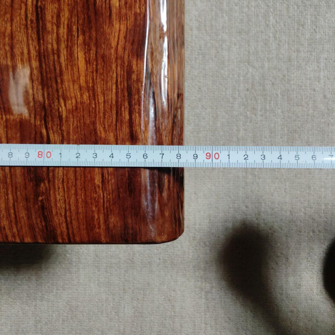 天然木 高級座卓 和 無垢 ローテーブル 一枚板調 平卓 レトロ　アンティーク