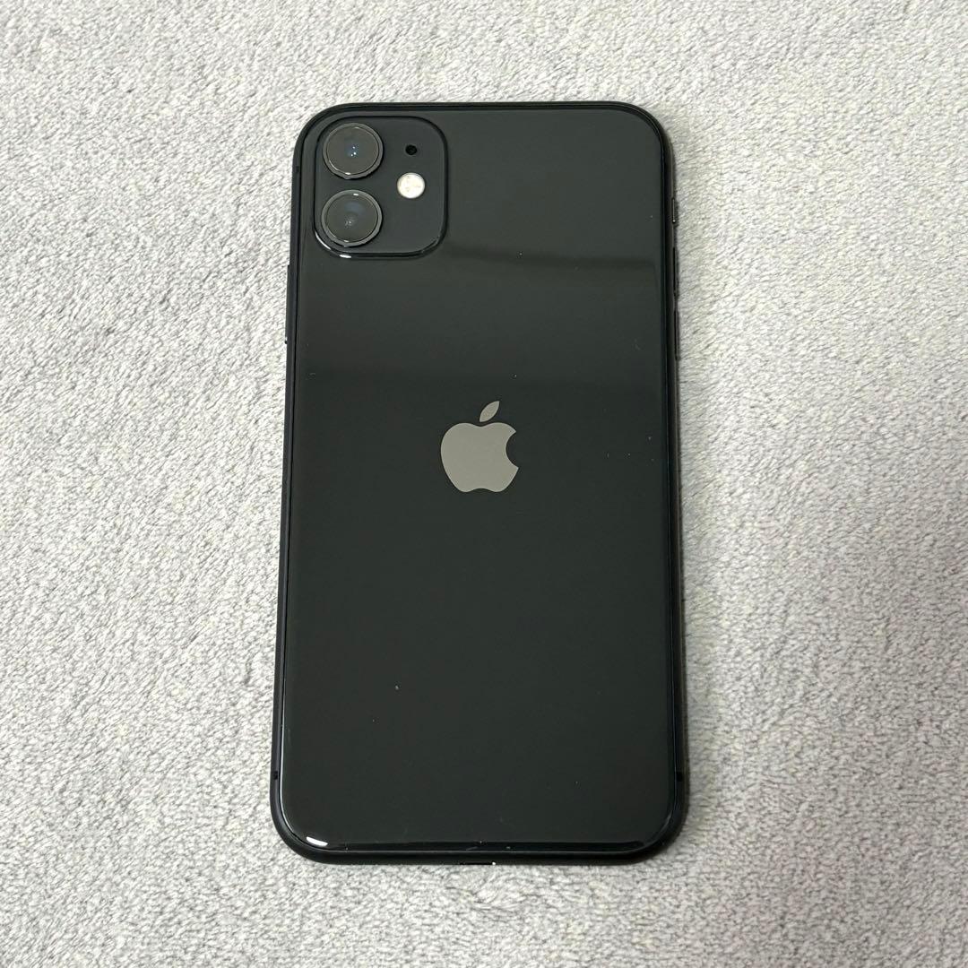 iPhone11 128GB ブラック SIMフリー　外箱付属品有