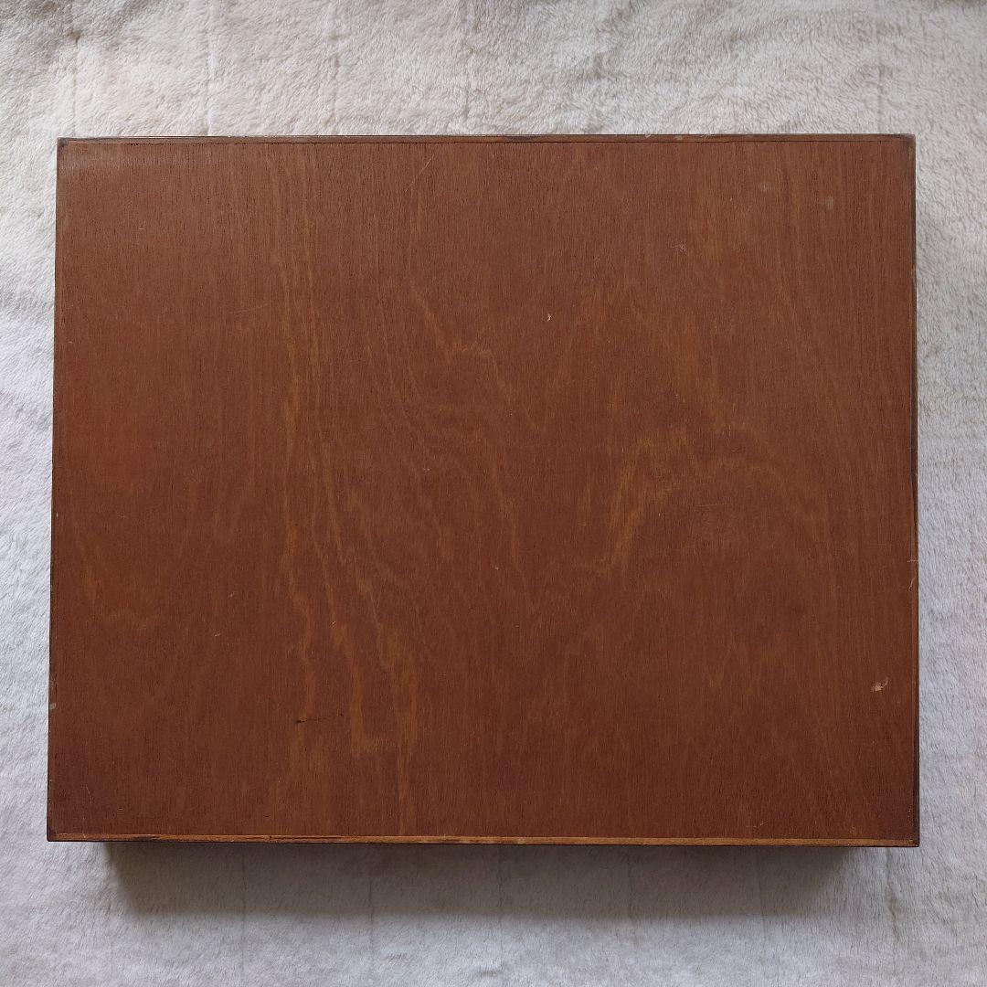 む*ー様 中野製作所　大型ドイツ箱　標本箱　中古　約42×51×6　⑤