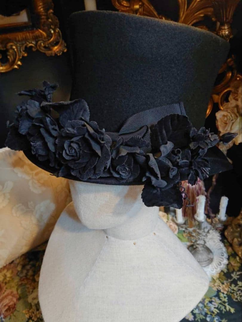 【完全処分☆】ヴィクトリアンメイデン 初期 ローズ シルクハット 未使用