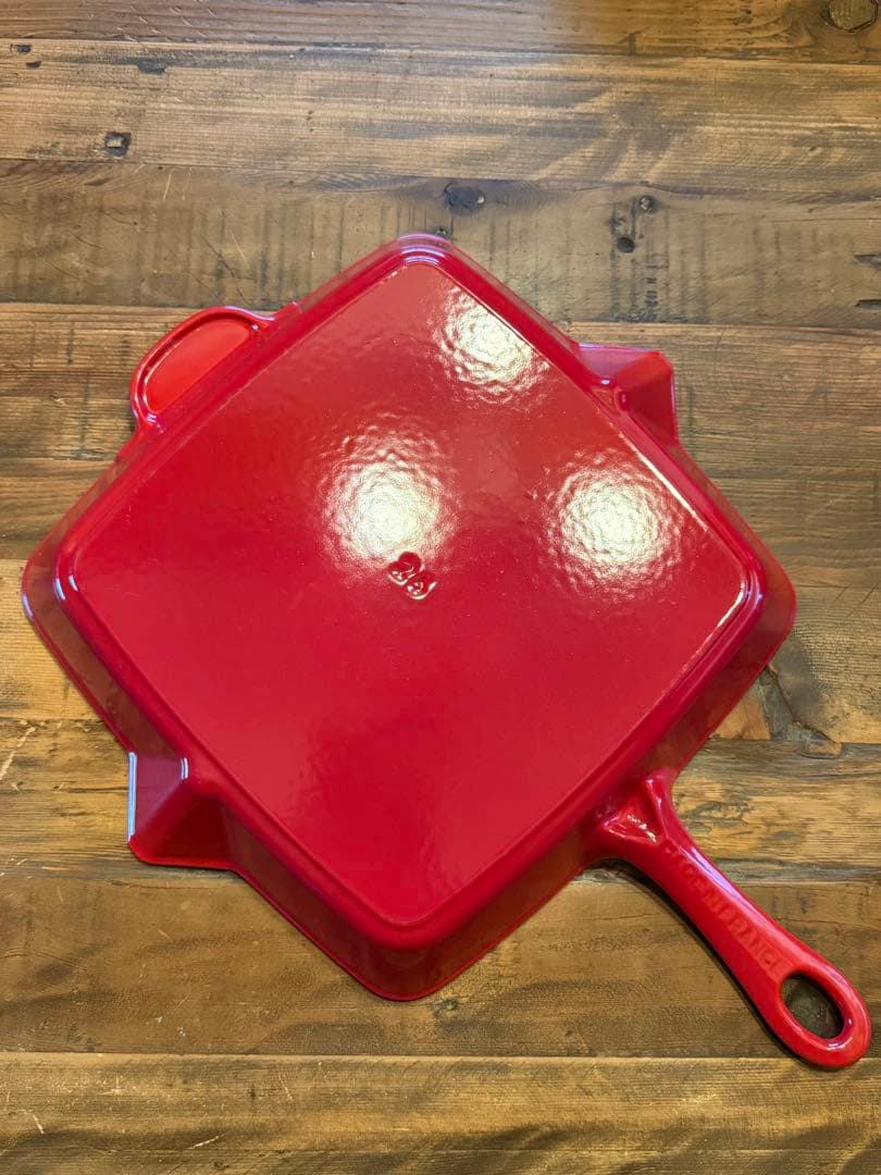 STAUB ストウブ アメリカンスクエアグリル 26cm グリルパン チェリー