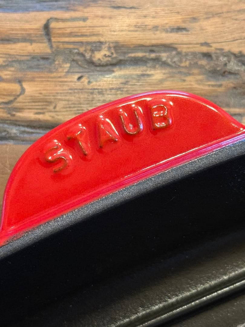 STAUB ストウブ アメリカンスクエアグリル 26cm グリルパン チェリー