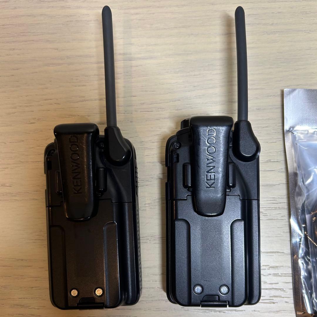 KENWOOD UBZ-LS20 　FIELD GEAR イヤホン用　2台セット