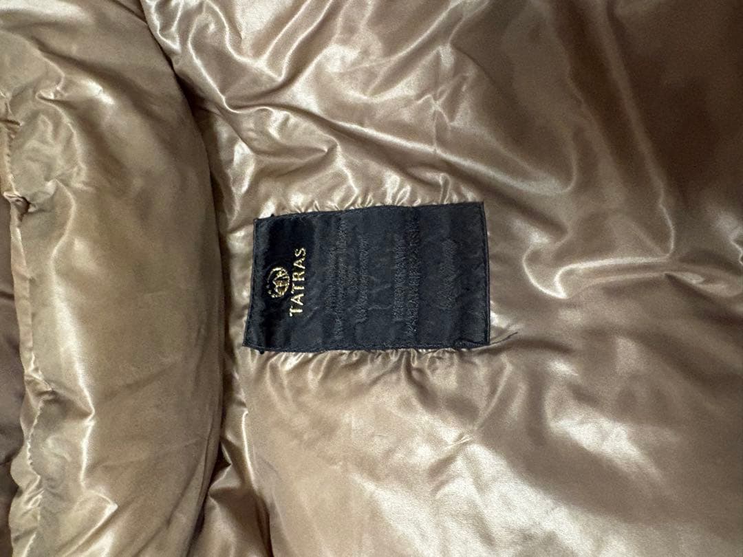 TATRASフード付きブラウンダウンジャケット*本日限り最終お値段