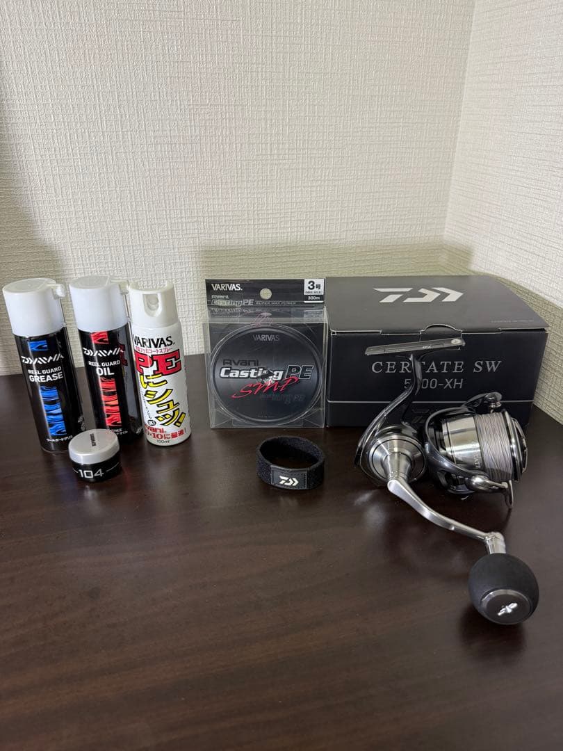 ダイワ 24セルテート SW 5000-XH バリバスPE付き