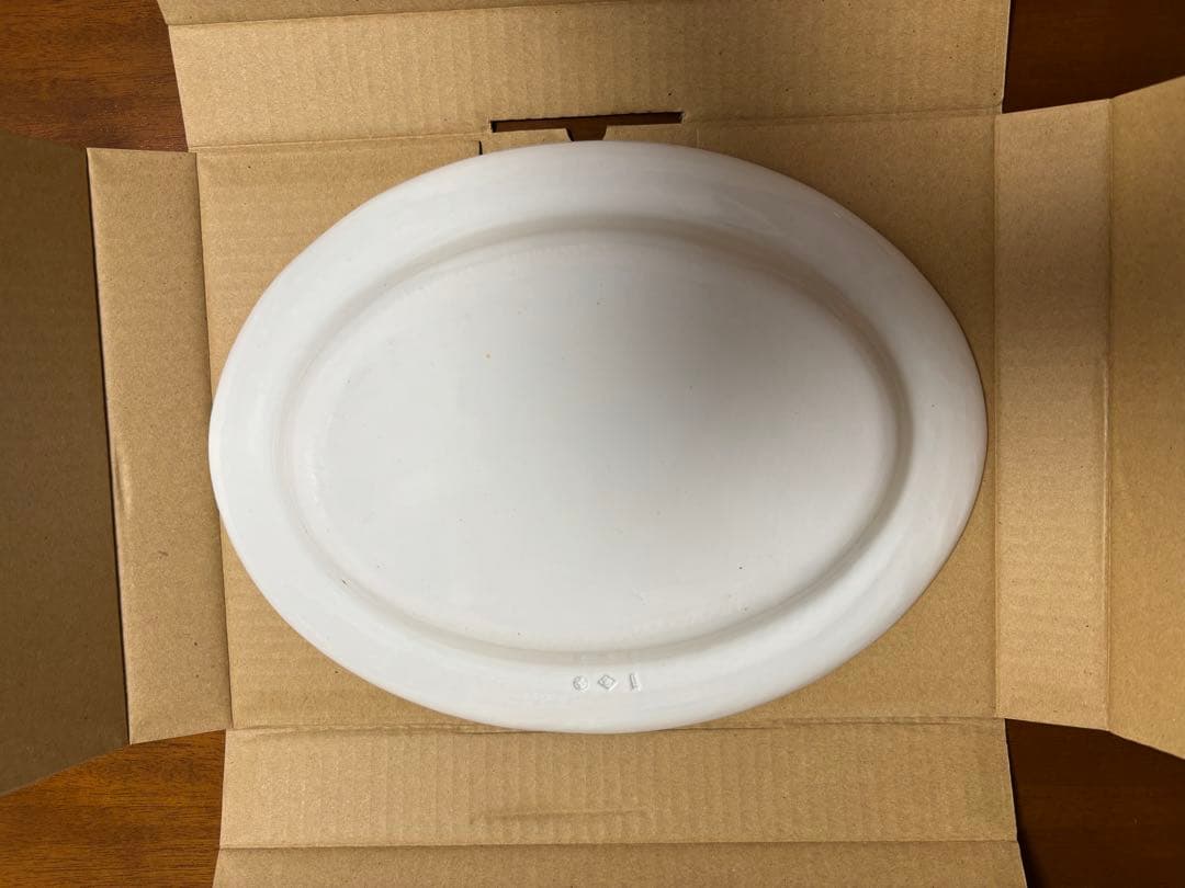 東屋　白吉　オーバル皿　scope