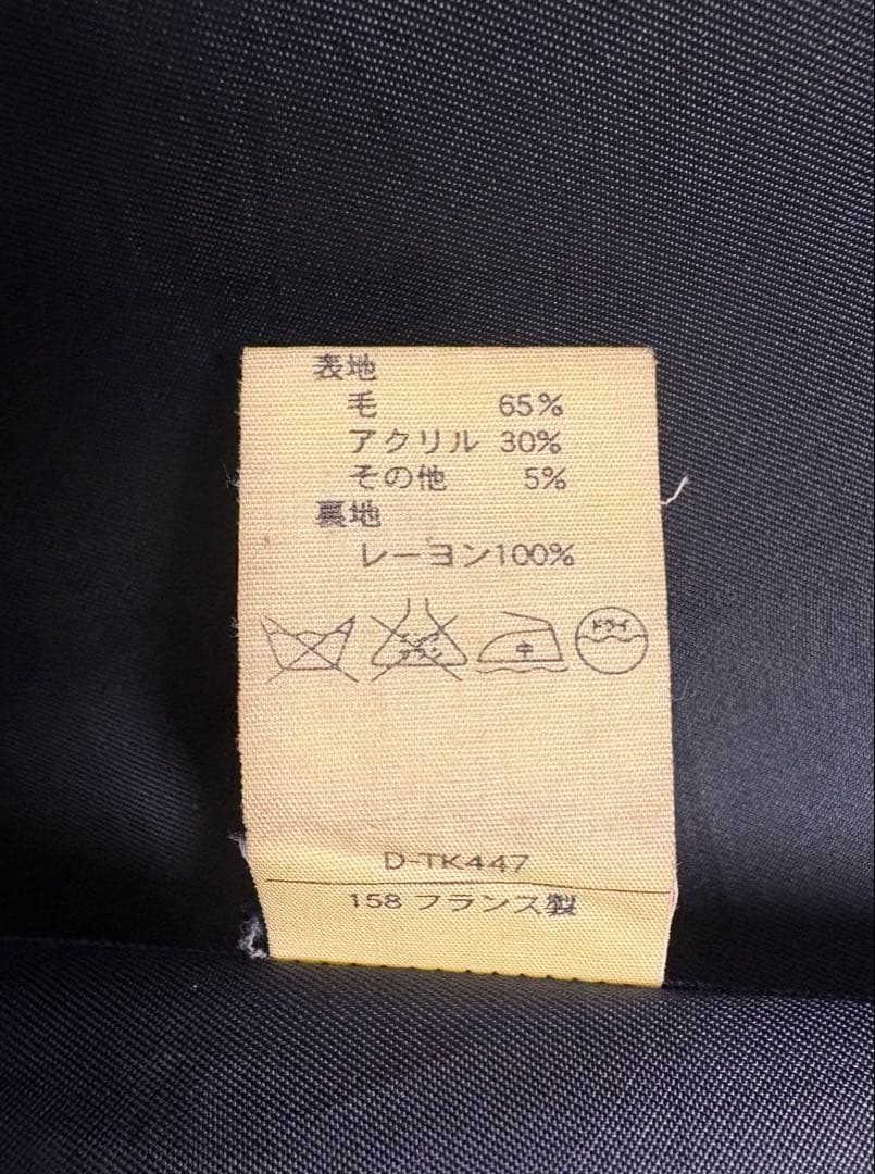 【最終価格】A.P.C. ダッフルコート グレー（ヘリンボーン調） フランス製