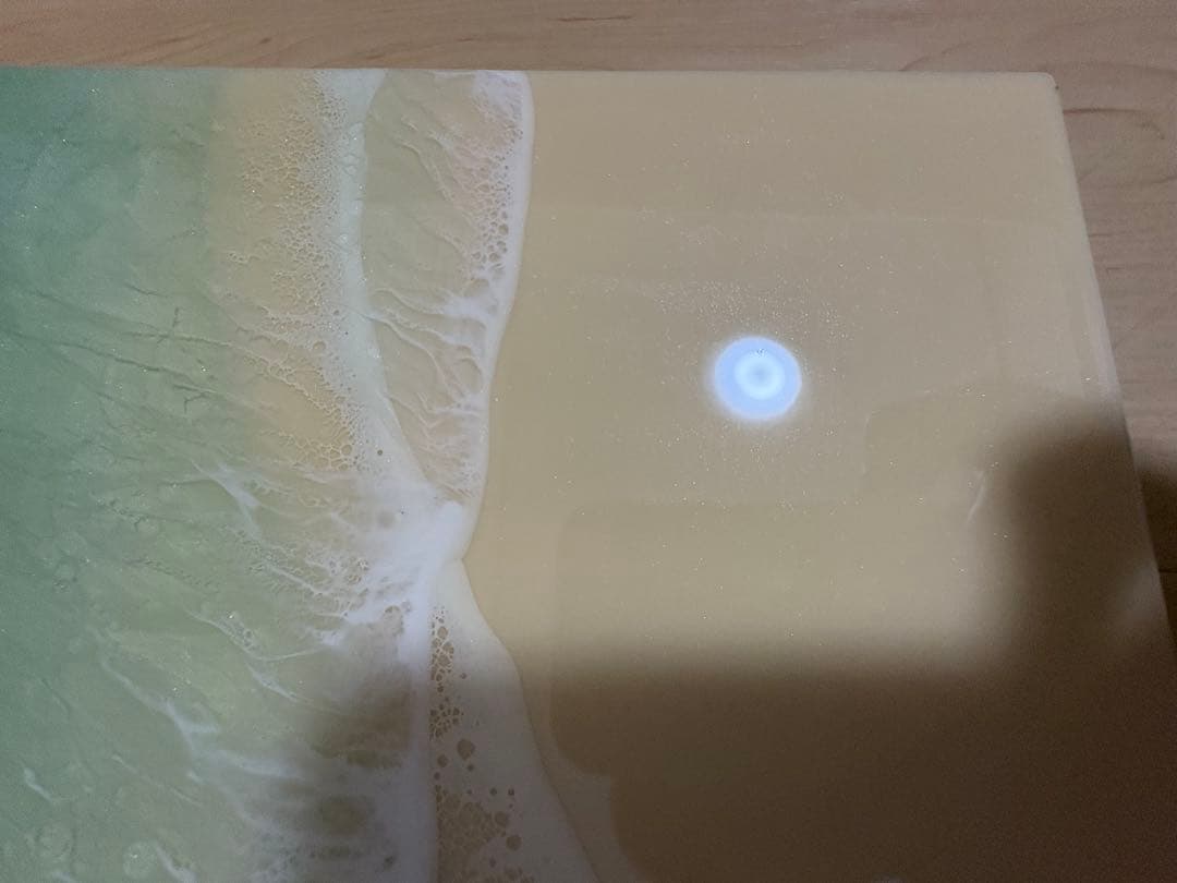 レジンアート　海