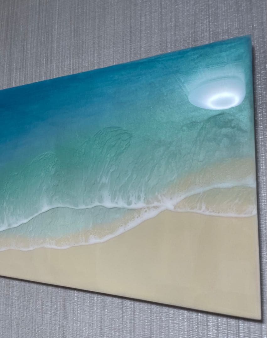 レジンアート　海
