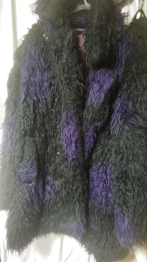 ニードルズ　ACRYLIC FUR BLURRED DOTコート　Lサイズ