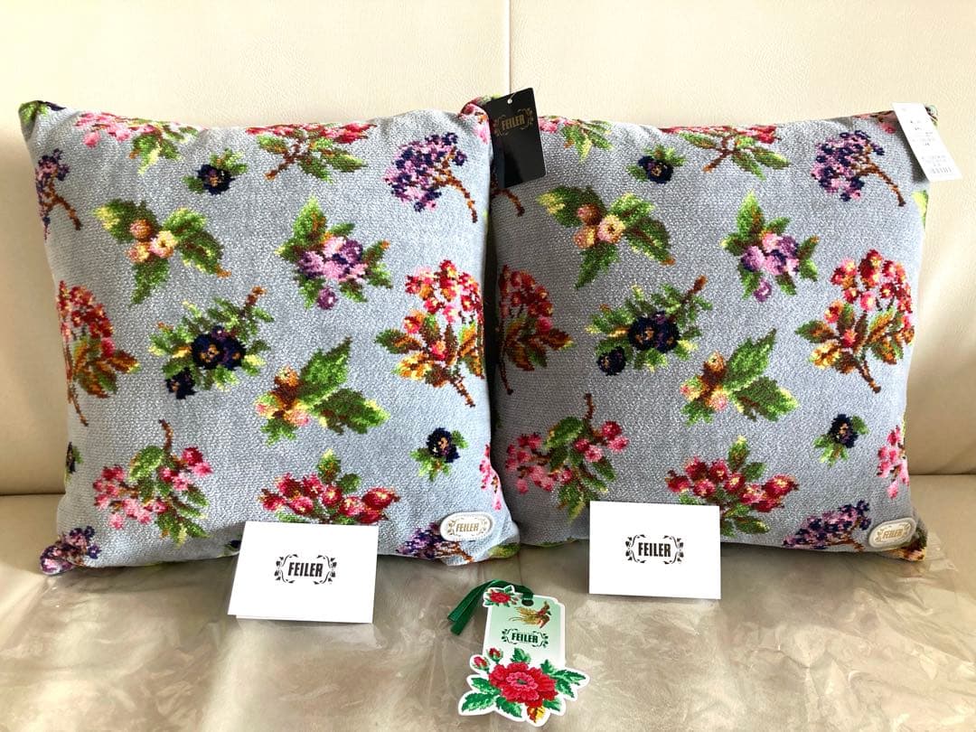 フェイラー ノアルージュ クッション　2個セット