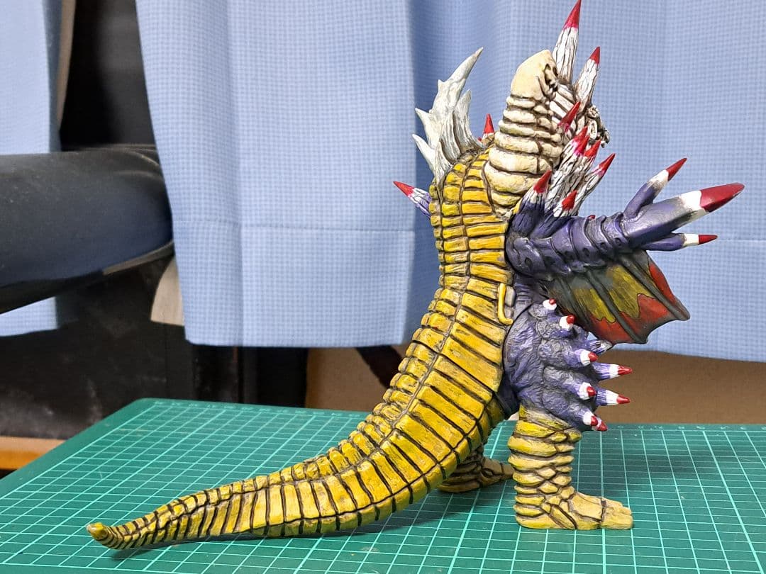 1*0様 ウルトラ怪獣DXソフビシリーズ デストルドス 改造リペイント完成品