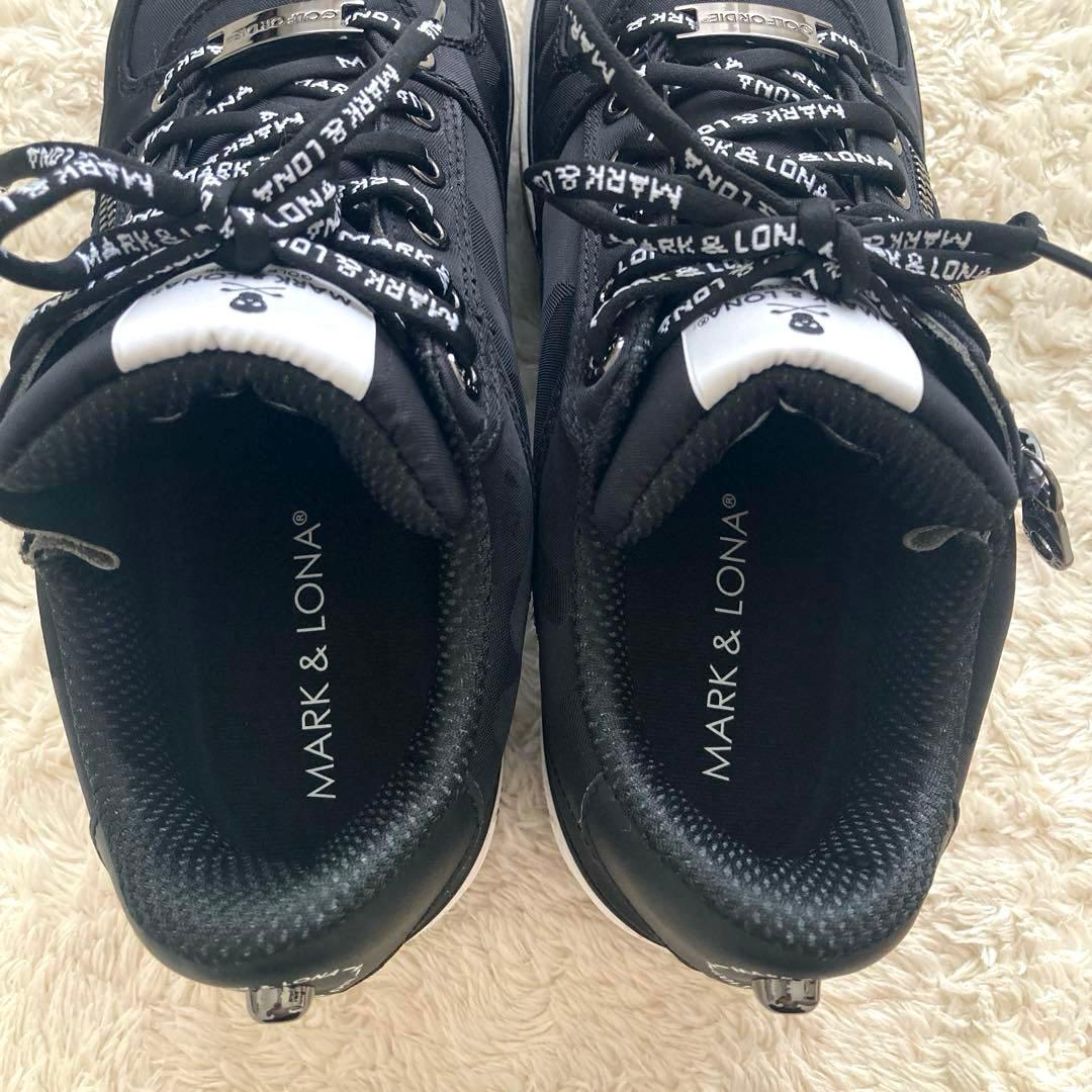 新品！MARK&LONA マークアンドロナ　ゴルフシューズ　ブラック　26.0㌢