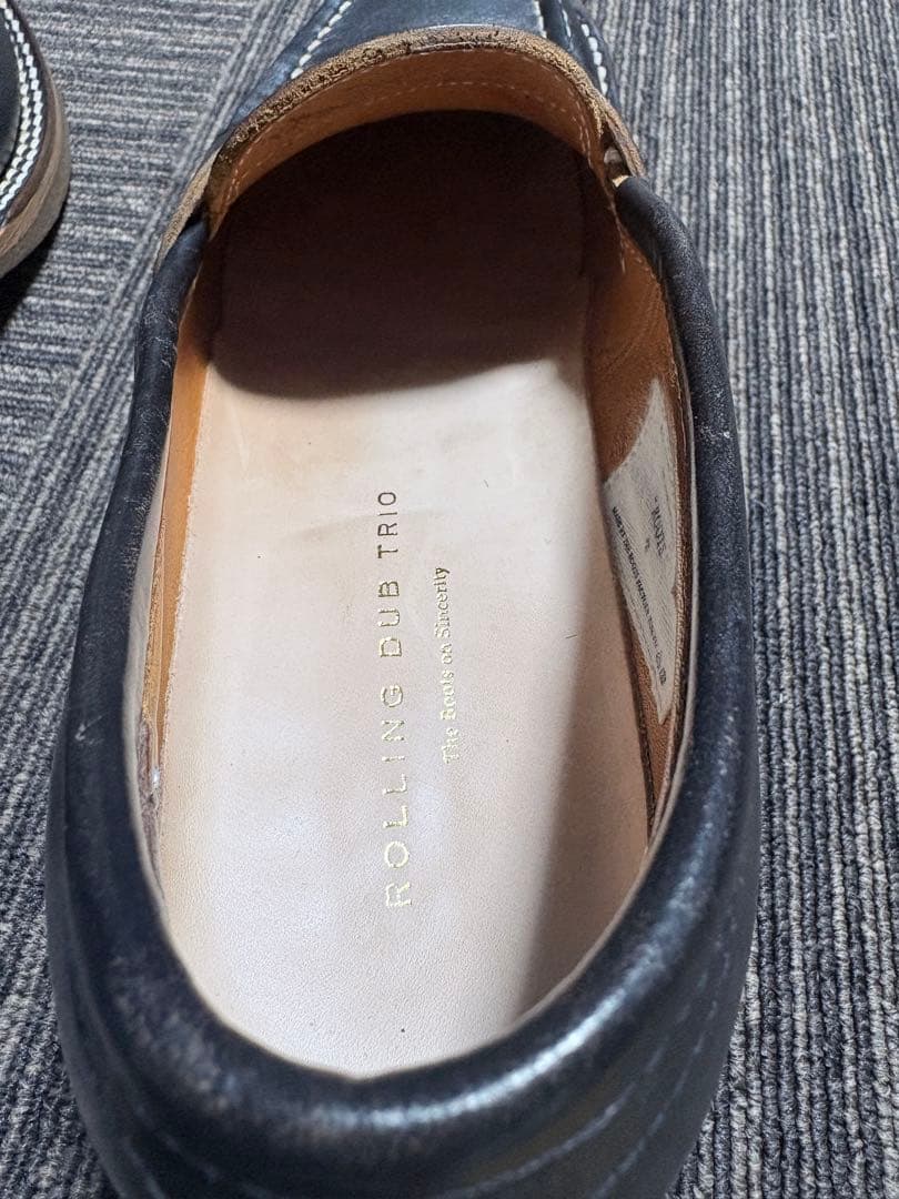 極美品RDT ROOTS LOWFER ホースバット 茶芯 ローリングダブトリオ