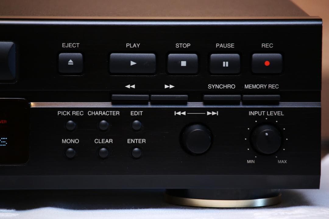 DENON DMD-800　MDプレーヤー/レコーダー　 日本製　ブラック
