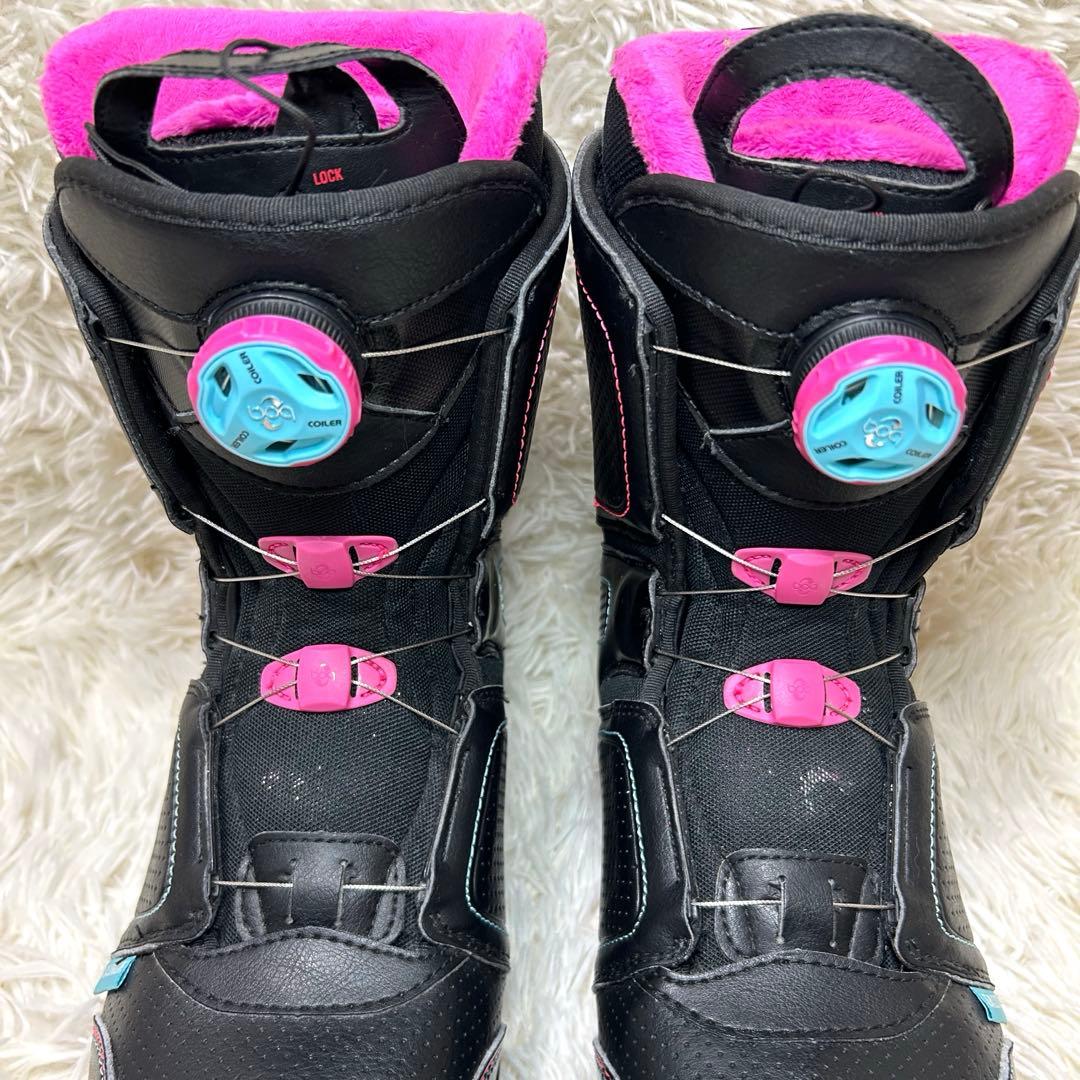 SALOMON MYRIAD BOA スノーボードブーツ 23.5 ブラック