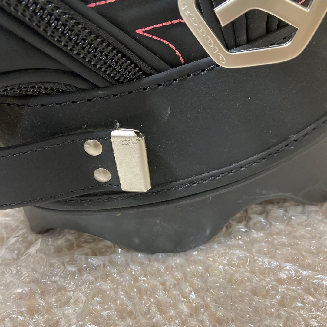 RODDIO キャディバッグ＋ヘッドカバー　黒/ピンク　中古　現状お渡し