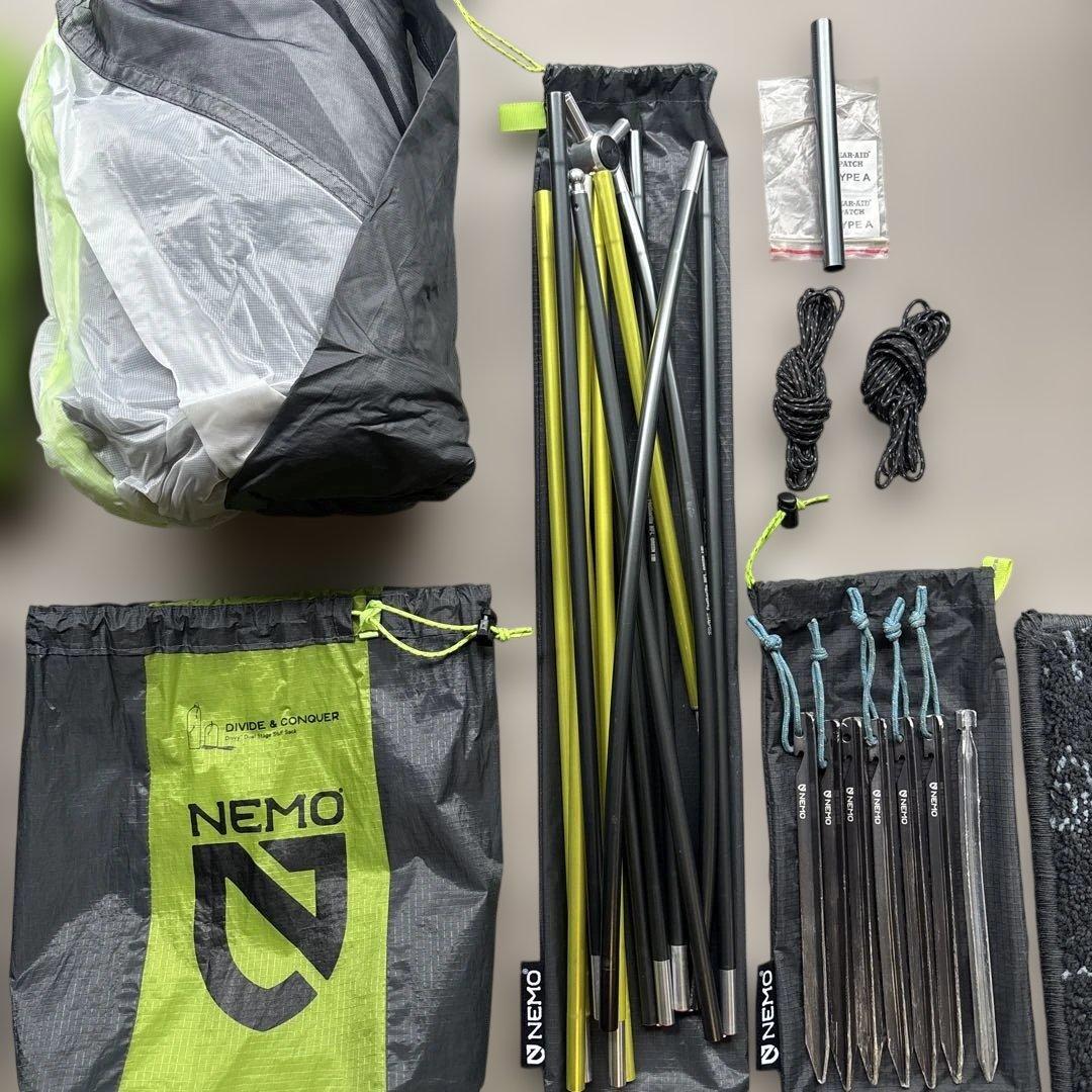 NEMO HORNET STORM 2P 山岳テント 超軽量UL グランドシート