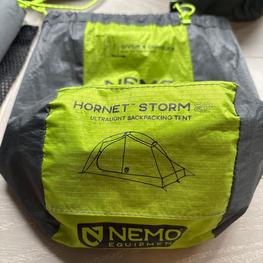 NEMO HORNET STORM 2P 山岳テント 超軽量UL グランドシート