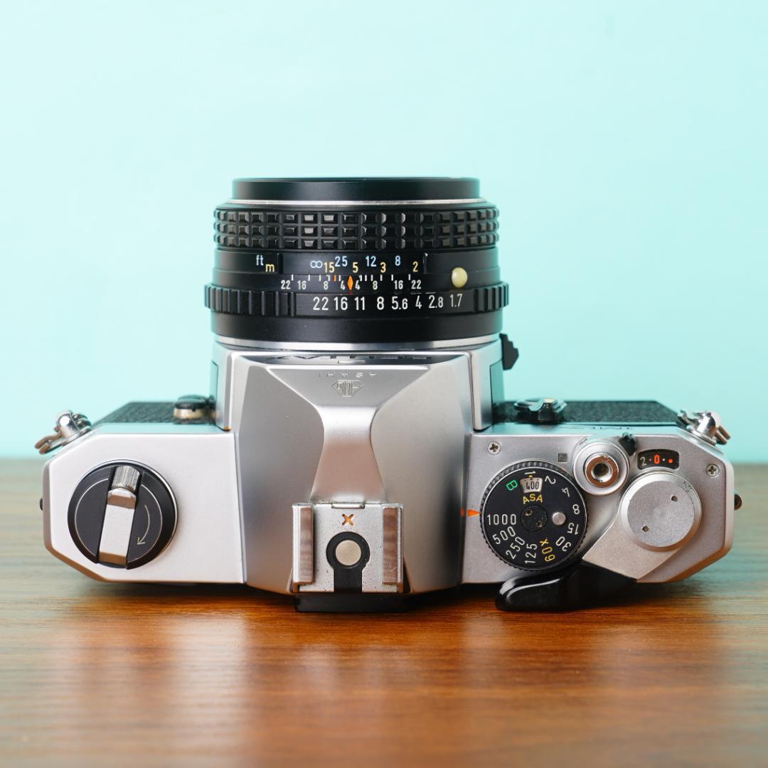 [美品]完動品◎ペンタックスMX × 50mm f1.7 フィルムカメラ #97