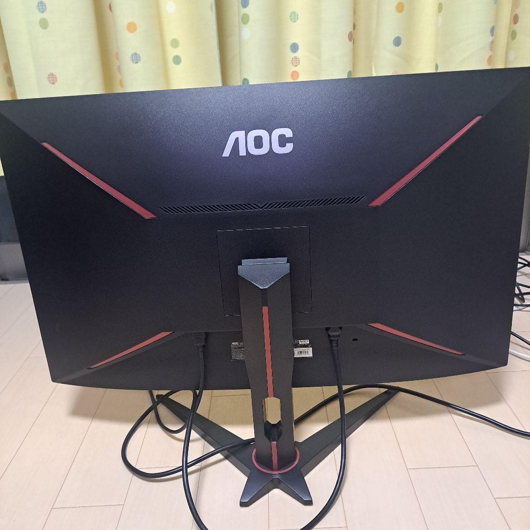 最安！美品～普通!ゲーミングモニターAOC C32G1 32インチ湾曲型モニター