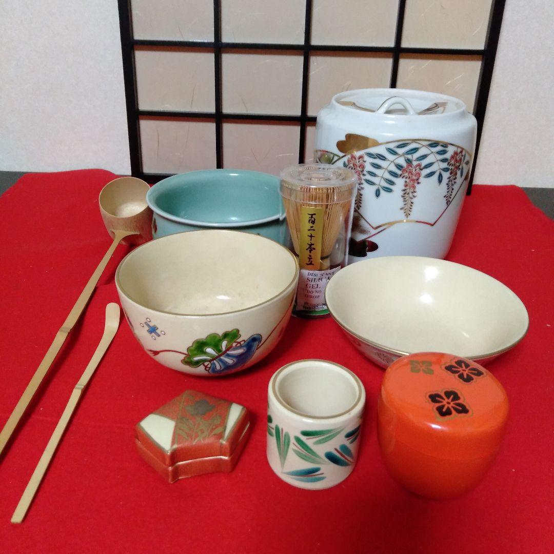 初心者お稽古用最適　茶道具十点