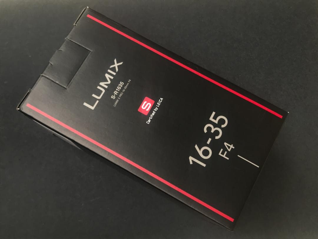 LUMIX S PRO16-35mm F4 ズームレンズ　使用回数わずか☆