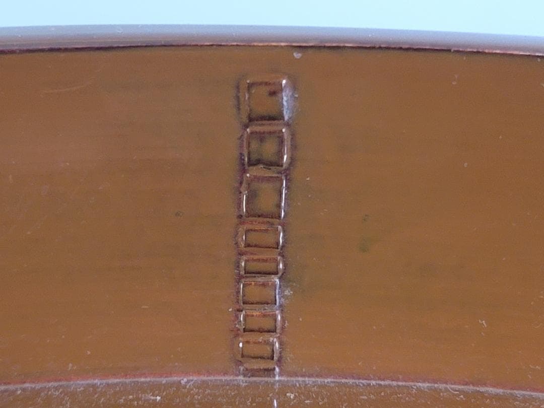 DT300 茶道具 指物師 一瀬小兵衛 溜塗 利写 基 表千家書付