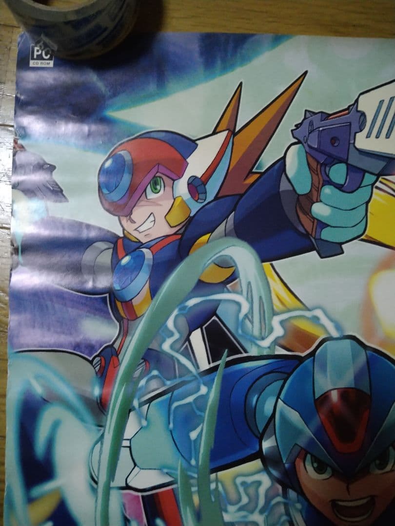 ぶ*い様 ロックマンX8 ポスター