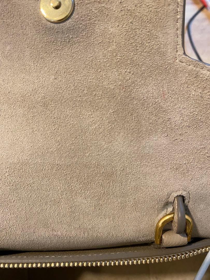 CELINE セリーヌ グレー ベルトバッグ　ショルダーバッグ