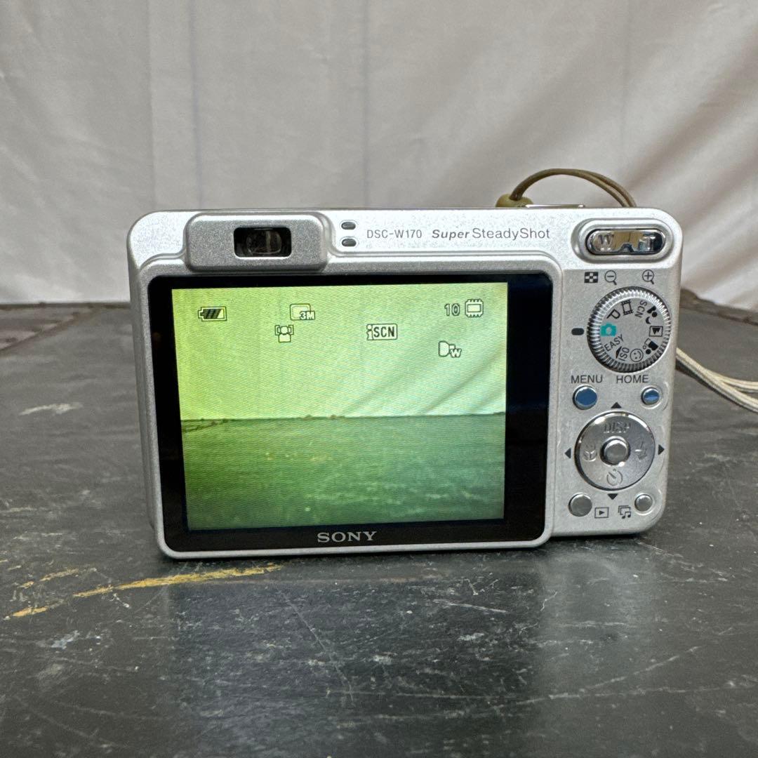 ☆SONY DSC-W170 シルバー コンパクトデジタルカメラ