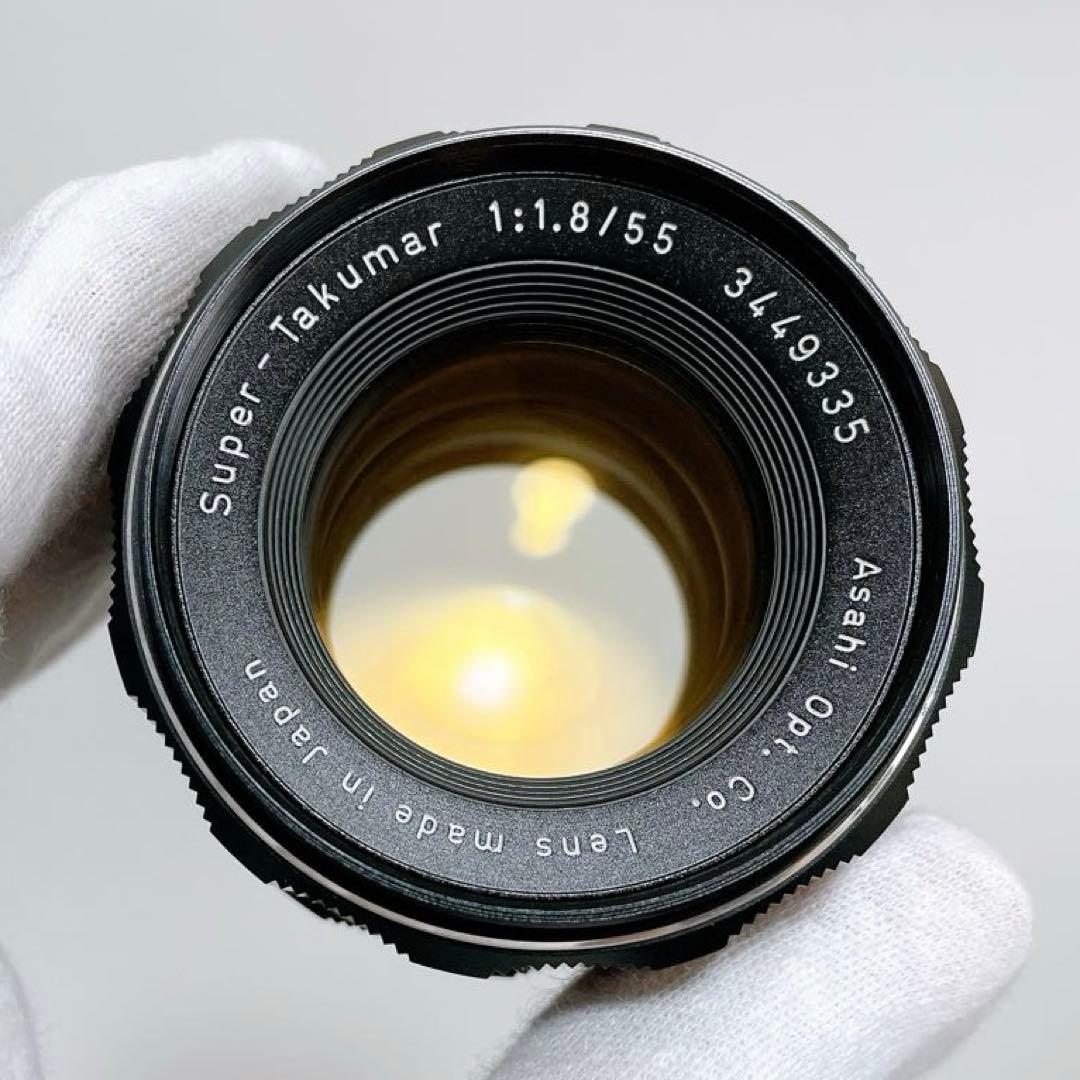 【極上虹色フレア】PENTAX Super Takumar 55mm f1.8