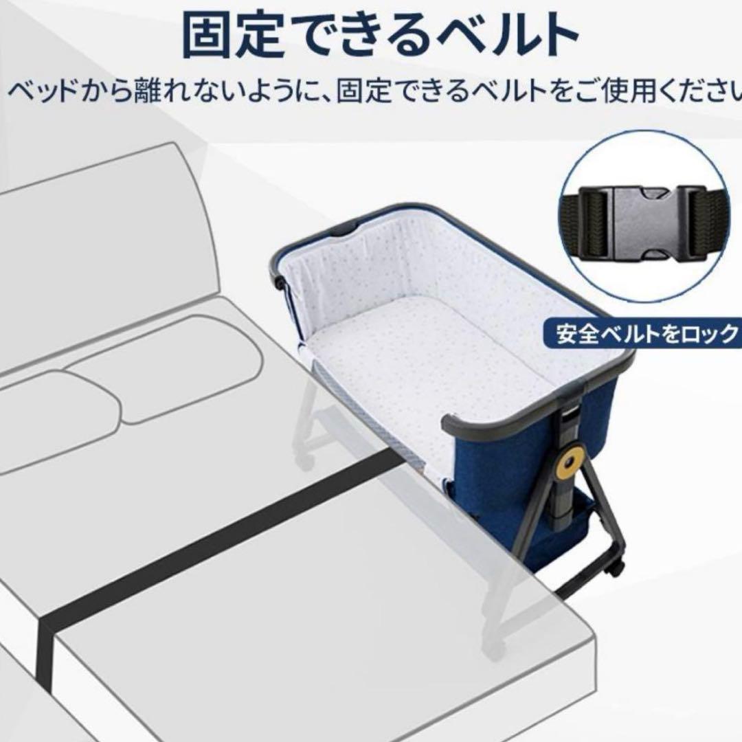 HZDMJベビーベッド 2023年型カーキ