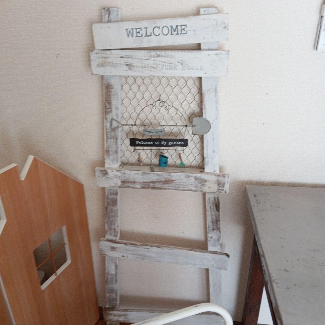 アンティーク家具　カントリー家具　什器　シャビーシック　ガーデニング　8点セット