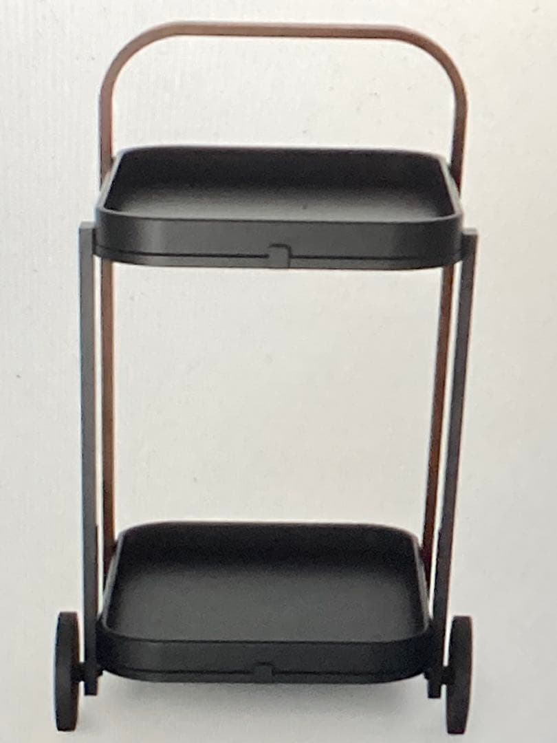 【未使用】Umbra ベルウッド サービングカート　ブラック/ウォルナット