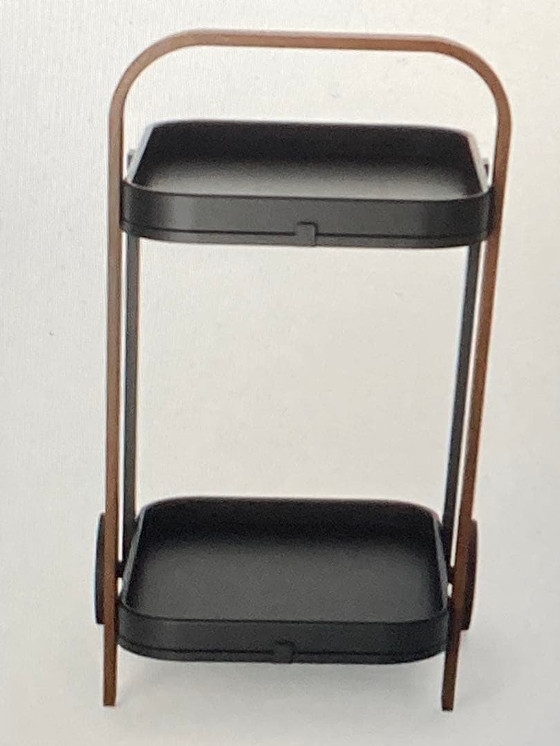 【未使用】Umbra ベルウッド サービングカート　ブラック/ウォルナット