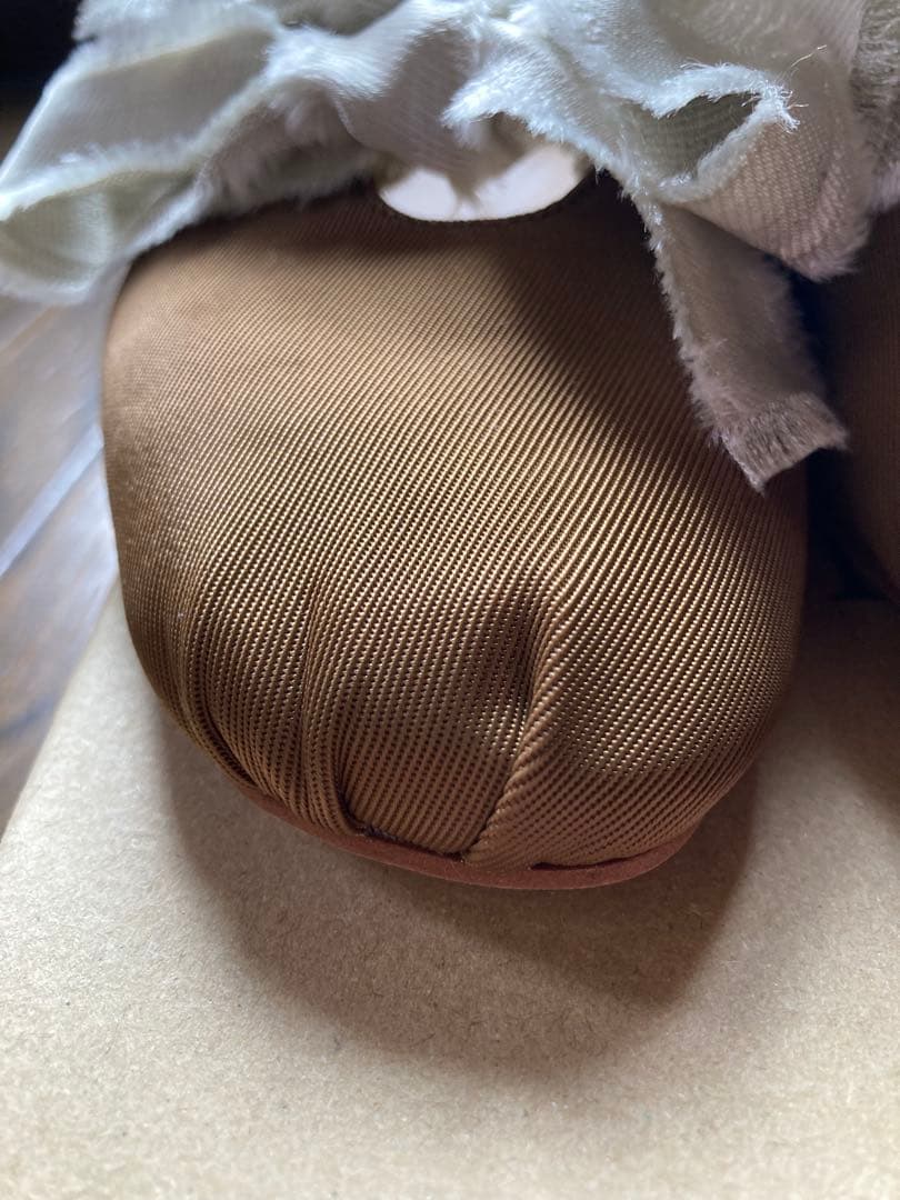 【新品】LE TALON GRISE ルタロン　サテンリボンバレリーナ