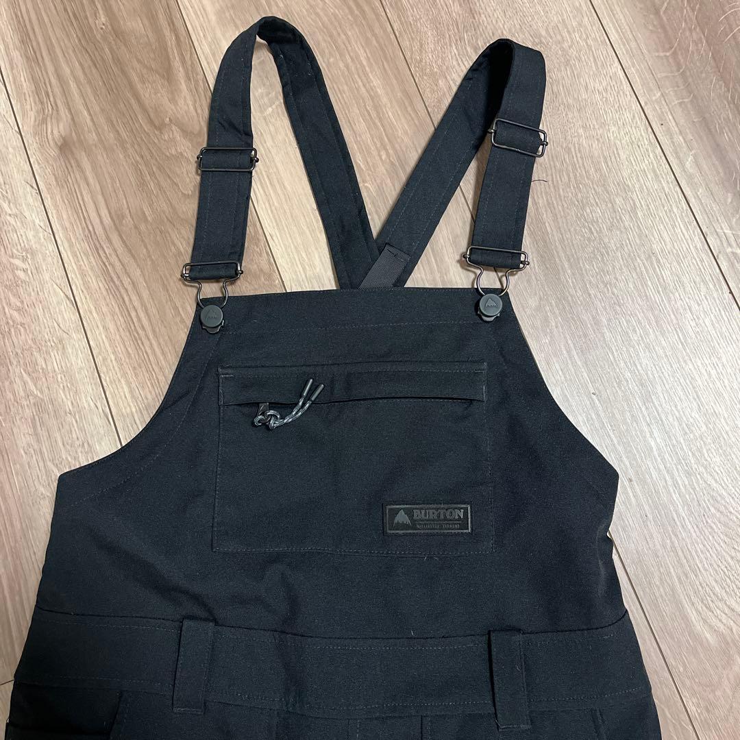 Burton バートン　ビブパンツ　スキー　スノーボード　パンツ　ブラック S