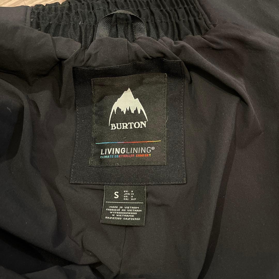 Burton バートン　ビブパンツ　スキー　スノーボード　パンツ　ブラック S