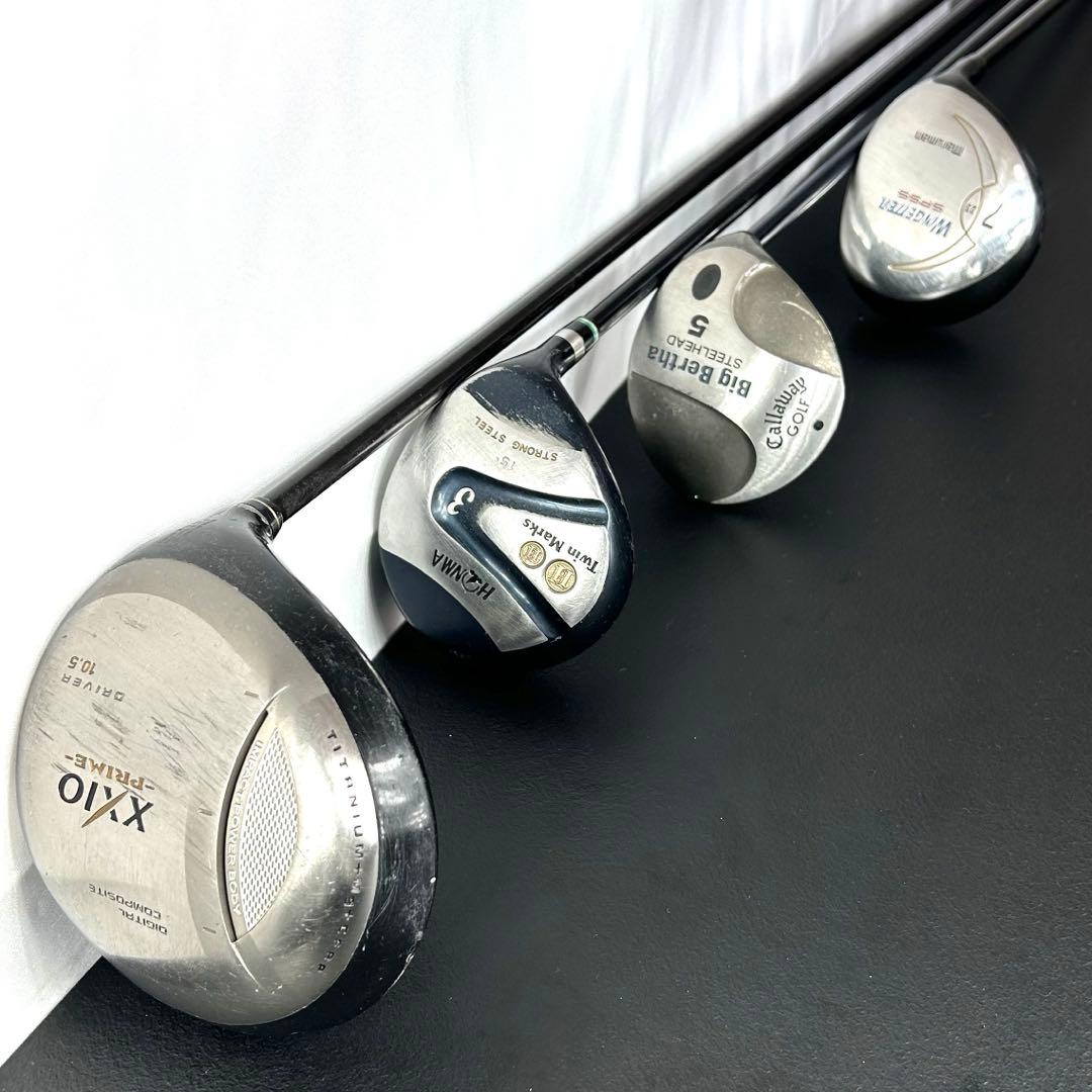 本格派 メンズゴルフクラブ 11本 フルセット ゴルフセット キャロウェイ