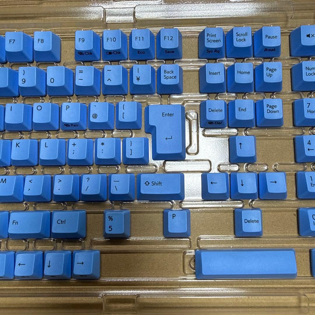 REALFORCE　カラーキーキャップ　R3/R3S　ブルー　M0313J