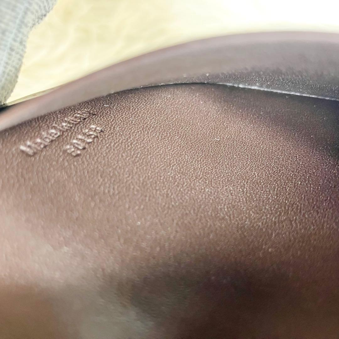 【美品】ベルルッティ 名刺入れ レザー フラップ カリグラフィー インブイア