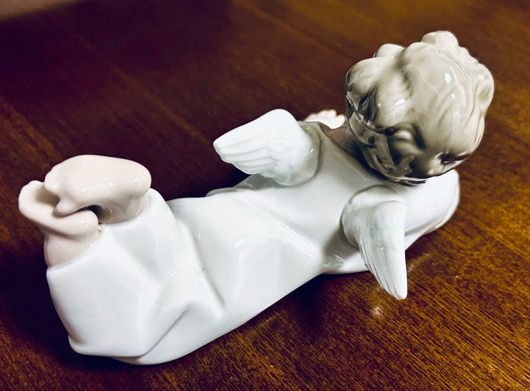 Lladro リヤドロ　天使　2体　可愛いひと休み 可愛いお祈り