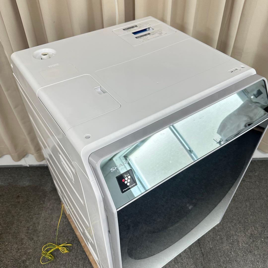 SHARP ES-P110-SRドラム式洗濯機　ヒートポンプ式　分解洗浄