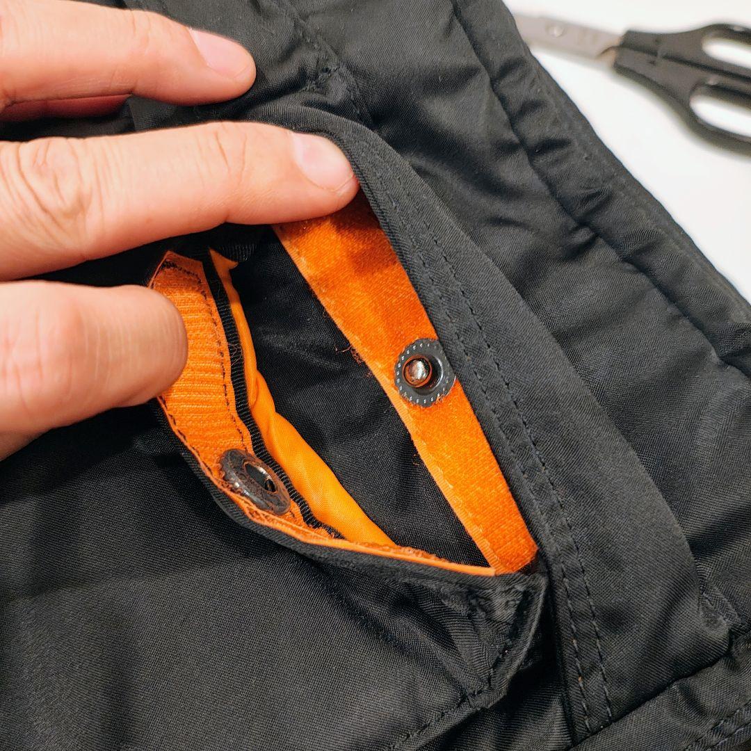 【PORTER／ポータータンカー ショルダーバッグ ブラック 2層式 廃盤モデル