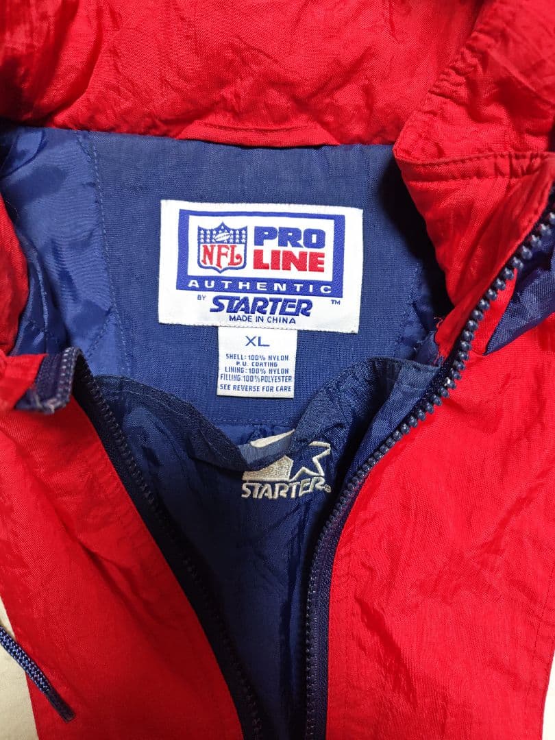 90s STARTER PRO LINE ペイトリオッツ アノラックパーカー