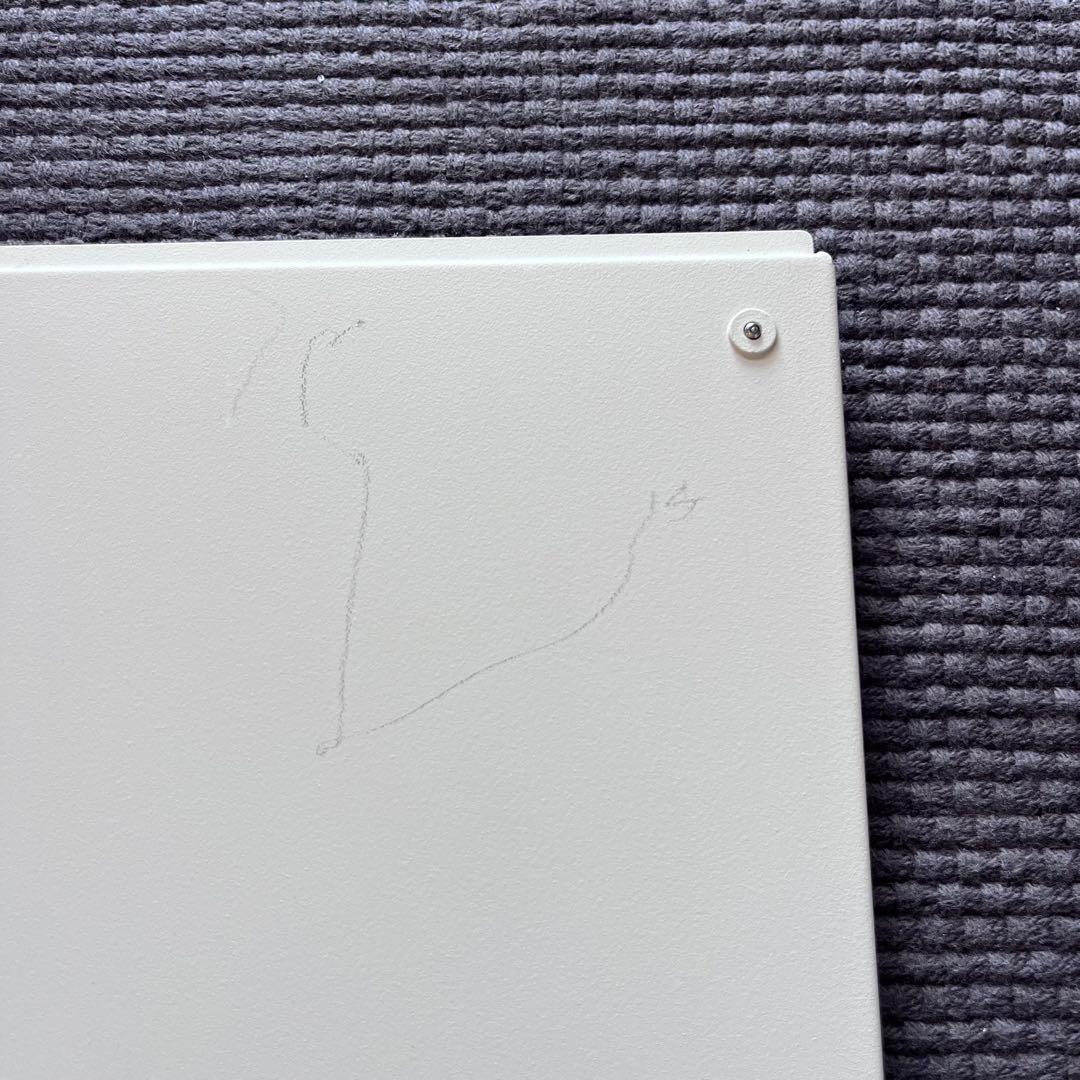 無印良品　スタッキングシェルフ用扉　アクリル　２個