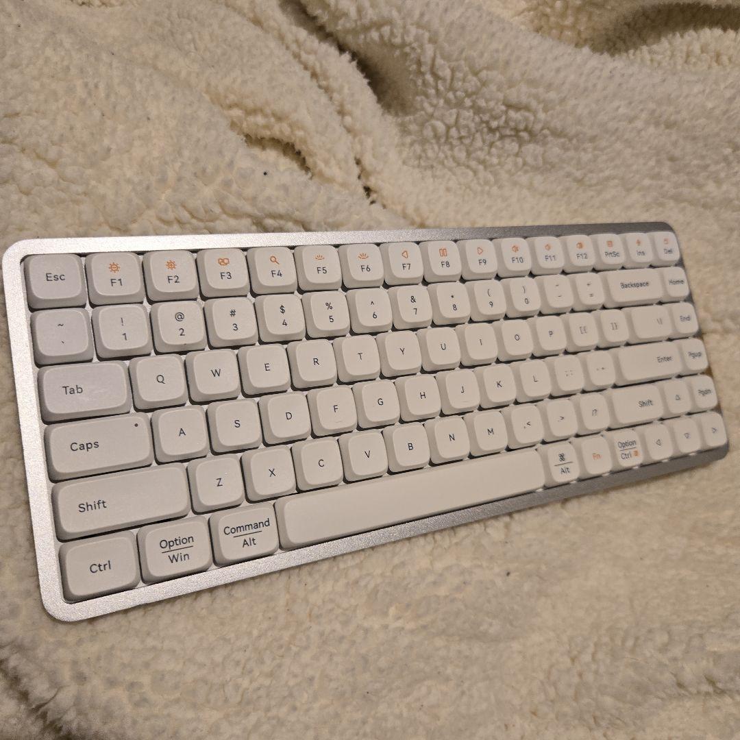 最終値下げLofree FLOW シルバーホワイト GHOST